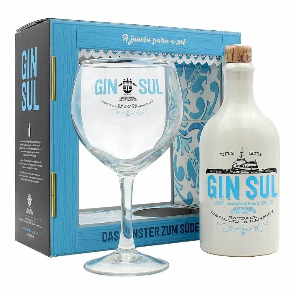 Gin Sul Geschenkset Mit Glas 1 Gin Sul Geschenkset Mit Glas