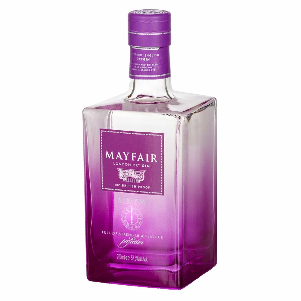 Mayfair London Dry Gin Six PM 1 Mayfair London Dry Gin Six PM