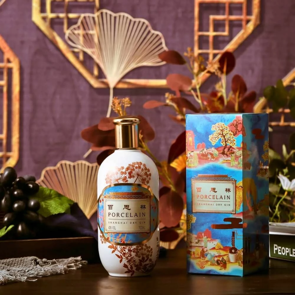 Porcelain Shanghai Dry Gin 2 Porcelain Shanghai Dry Gin – Bild 2