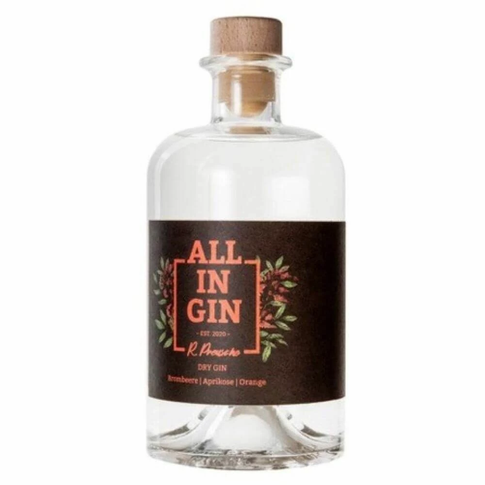 All In Dry Gin 0,5 Liter 1 All In Dry Gin 0,5 Liter