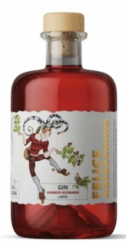 Felice Arlecchino Gin Himbeer-Rosmarin Likör