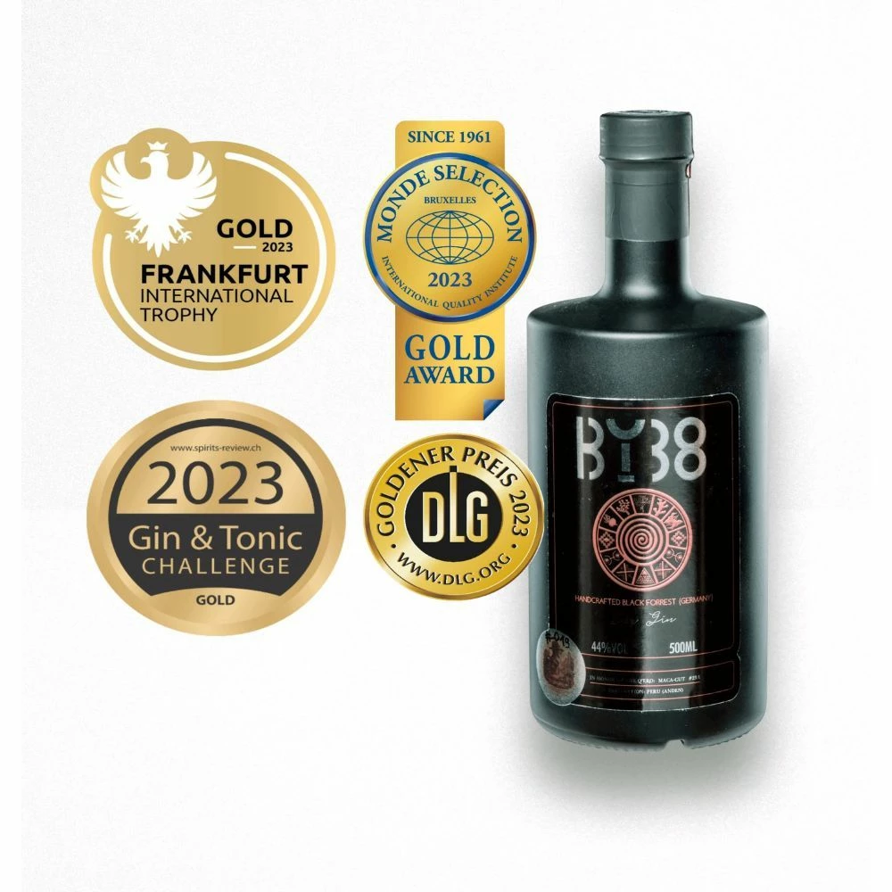 BY38 Dry Gin - Traveler Edition 1 BY38 Dry Gin - Traveler Edition