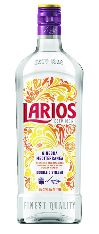 Larios London Dry Gin 1 Liter 1 Larios London Dry Gin 1 Liter